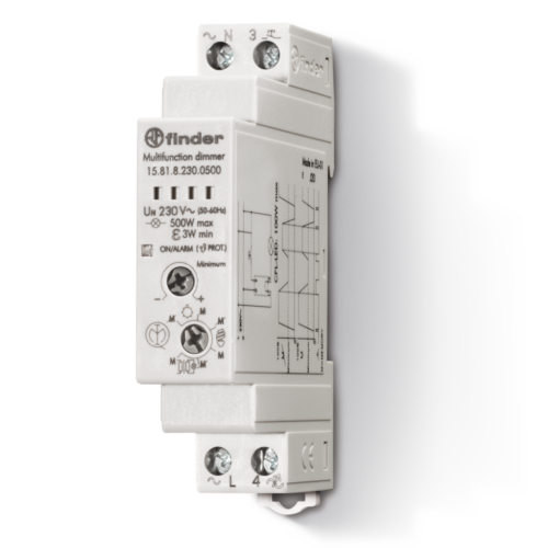 Finder DIMMER, 500W, 230VAC 45-65HZ FOR LED LAMPS