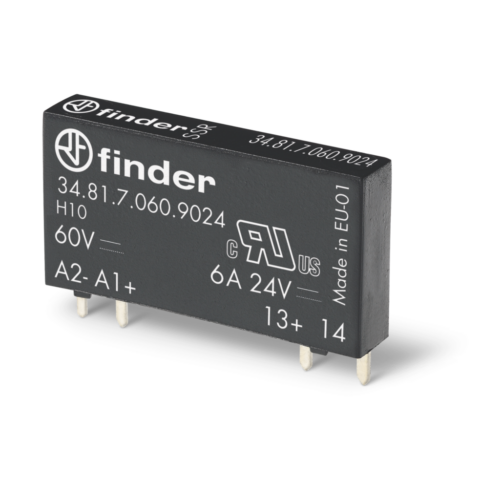 Finder Type 34.81 SSR MODULE FOR 38/39 SERIES 5VDC/24VDC