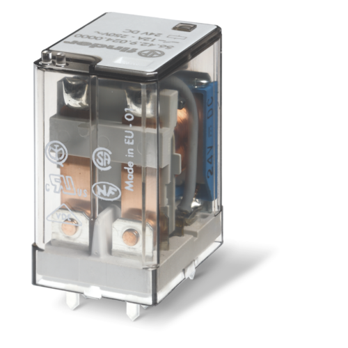 Finder Type 56.42 RELAY PCB MOUNT 12VDC, 2CO 12A/250VAC