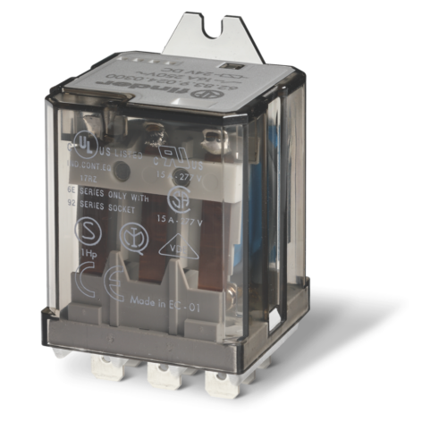 Finder Type 62.83 POWER RELAY FLANGE MOUNT, 3NO 16A@250VAC