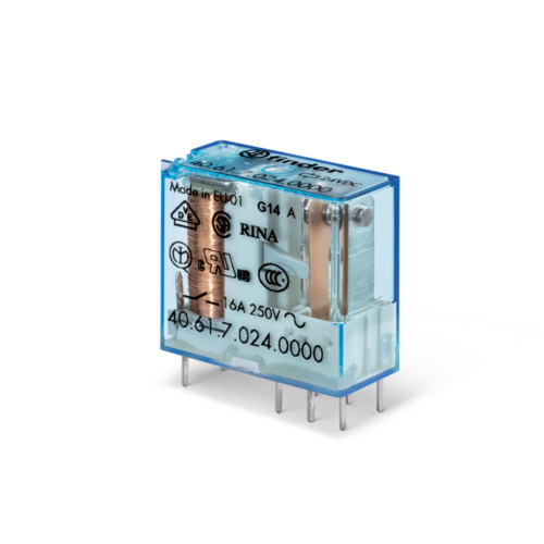 Finder Type 40.61 RELAY 1CO 16A@250VAC