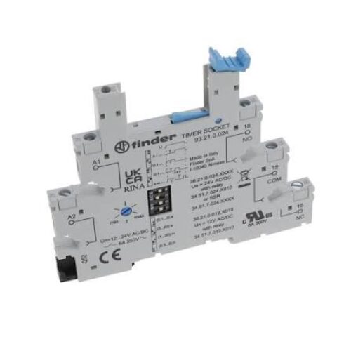 Finder TIMER BASE FOR 38 SERIES 12-24VAC/DC 93.21-0-024
