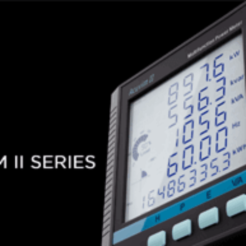 Accuenergy ACUVIM IIW Panel Power Meter – 96x96mm, RS485 + Datalogging + Waveform