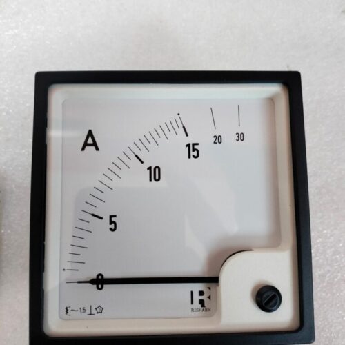 Rishabh 96x96mm Moving Iron Direct Reading Ammeter