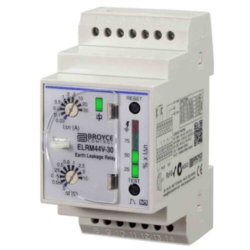 Broyce ELRM44V Earth Leakage Relay – Type A