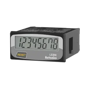 Autonics LE8N LCD Hour Run Meter – 48x24mm