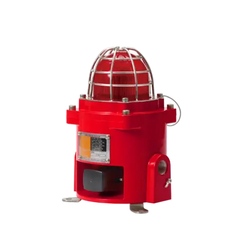 QL-QNES-12/24-R-IECEX - EXd BEACON/SOUNDER - RED LED, 110dB, 12/24VDC, IECEX APPROVED