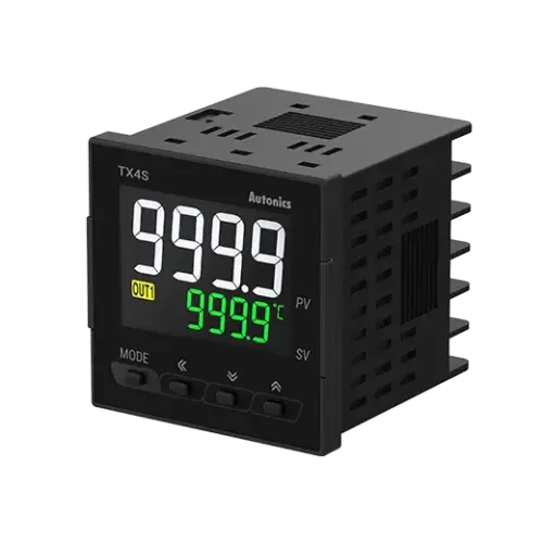 Autonics TX4S LCD Temperature Controller – 48x48mm