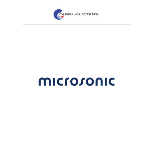 Microsonic M12 Sensor Cable – 5-Wire, Straight, PVC