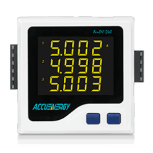 Accuenergy AcuDC 243 DC Power & Energy Meter
