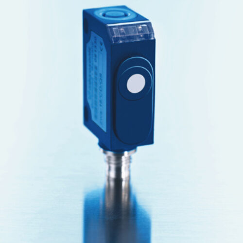 Microsonic ZWS7 Block Ultrasonic Sensor – 100mm Range, PNP
