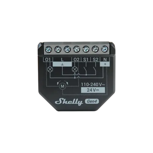 Shelly 2PM Gen4 2-Channel Smart Switch
